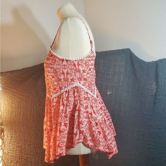 XHILARATION Flowey Pasley Tank Top XS - Picture 4 of 12